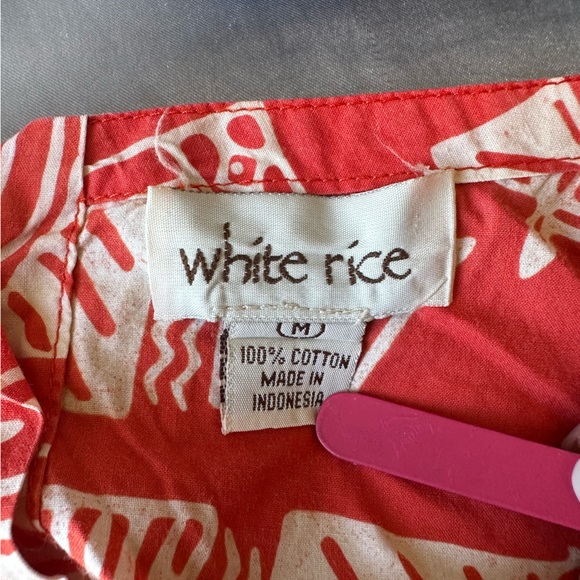 White Rice Print Top - Picture 3 of 6